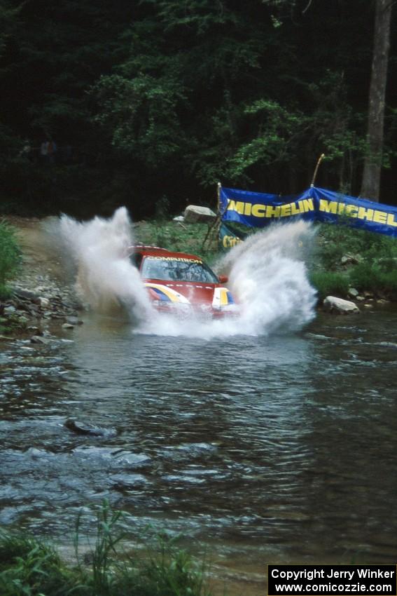 Greg Trepetin / Sonia Trepetin Honda Prelude VTEC finishes SS1, Stony Crossing.