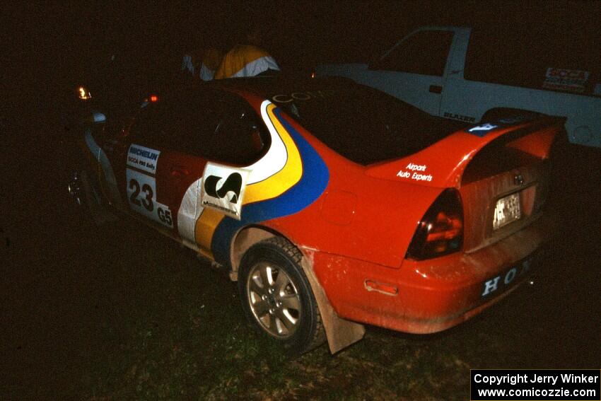 Greg Trepetin / Sonia Trepetin Honda Prelude VTEC at Germania service