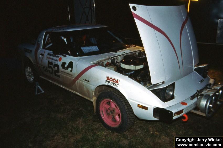 Craig Kazmierczak / Dick Casey Mazda RX-7 at Germania service