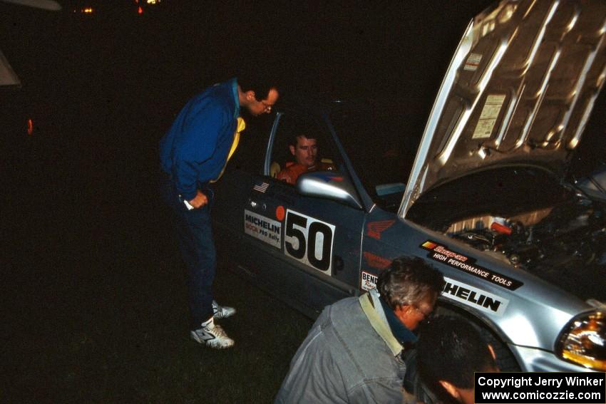 Jay Kowalik / Jeff Wheeler Honda Civic at Germania service