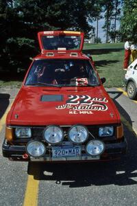 Bill Bjorklund / Bob Baerg Dodge Omni GLH at parc expose on day two.