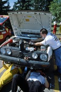 Wayne Prochaska / Annette Prochaska VW Golf at parc expose on day two.