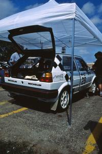 Richard Losee / Kent Livingston VW GTI at parc expose on day two.