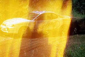 Paul Choinere / Jeff Becker Hyundai Tiburon on SS11, Indian Creek.