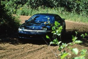 Cal Landau / Eric Marcus Mitsubishi Eclipse GSX on SS11, Indian Creek.