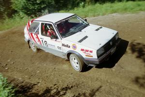 Dave White / Paula Gibeault VW GTI on SS11, Indian Creek.