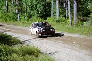 Richard Losee / Kent Livingston VW GTI on SS13, Wolf Lake.