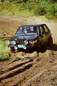 Aaron Hatz / Brendan Higgins VW GTI on SS13, Wolf Lake.