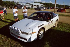 Chris Czyzio / Eric Carlson Mitsubishi Eclipse GSX at Park Rapids service.