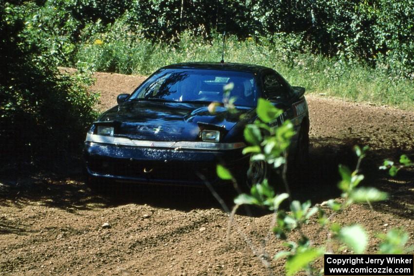 Cal Landau / Eric Marcus Mitsubishi Eclipse GSX on SS11, Indian Creek.