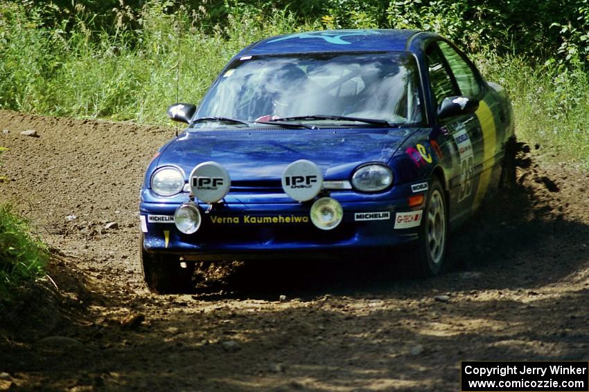 Al Kaumeheiwa / Craig Sobczak Dodge Neon on SS11, Indian Creek.