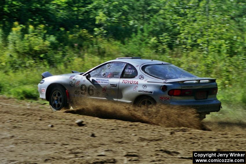 Bruce Newey / Matt Chester Toyota Celica Turbo on SS13, Wolf Lake.