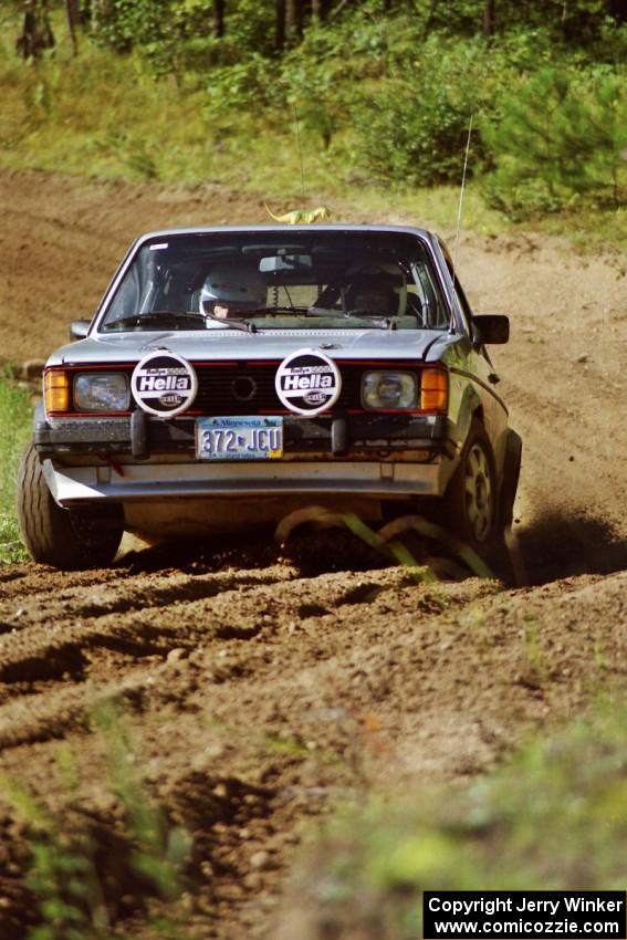 Heikke Nielsen / Brett Corneliusen VW GTI on SS13, Wolf Lake.