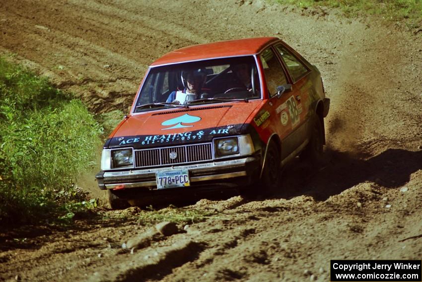 Jim Buchwitz / C.O. Rudstrom Ford Escort on SS13, Wolf Lake.