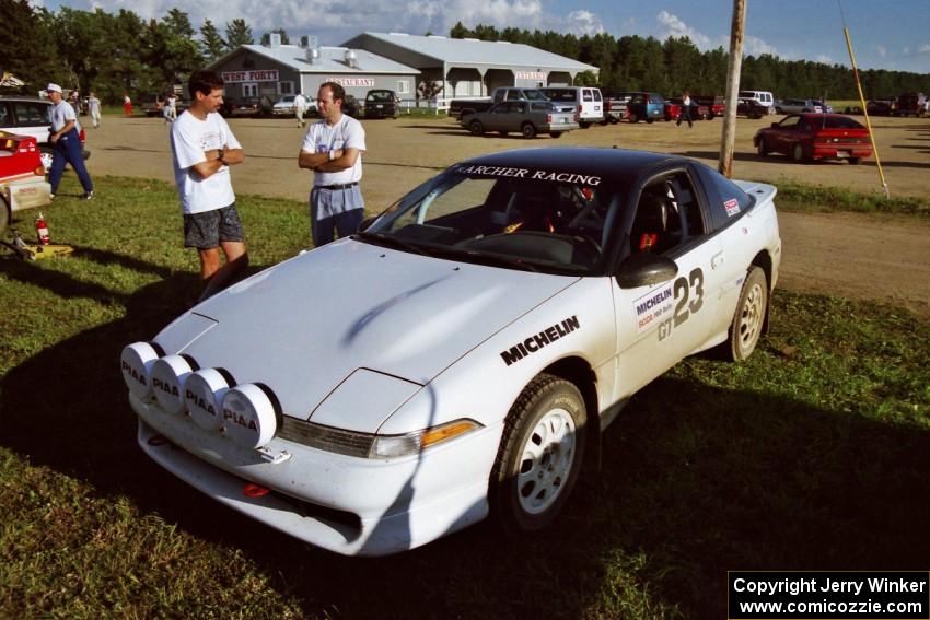 Chris Czyzio / Eric Carlson Mitsubishi Eclipse GSX at Park Rapids service.