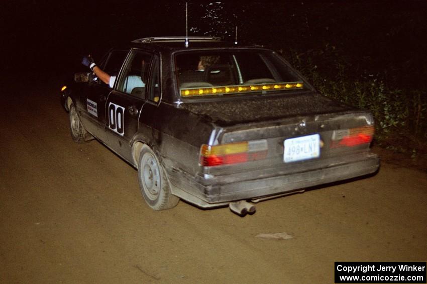 Brad Odegard was car 00 for the event in his Audi Quattro 4000. Norm Johnson was his co-pilot.