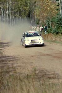 Carl Merrill / Lance Smith near the start of Menge Creek I in their Ford Escort Cosworth RS.