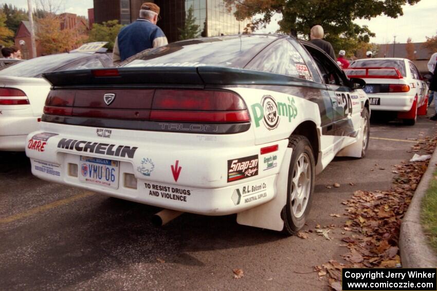 The Bryan Pepp / Dean Rushford Eagle Talon at parc expose in Hancock.