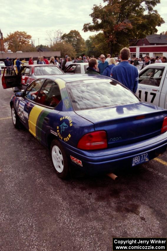 The Al Kaumeheiwa / Craig Sobczak Dodge Neon at parc expose.