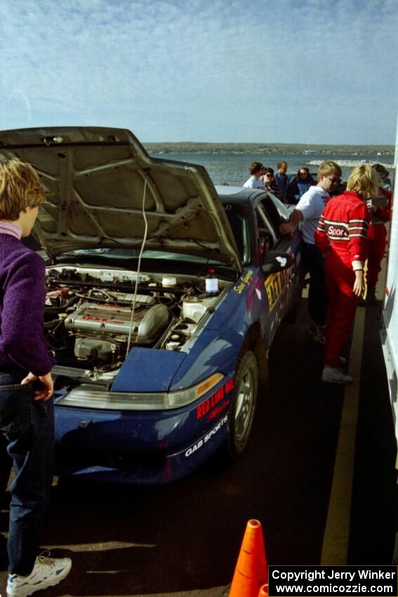 Steve Gingras / Bill Westrick Eagle Talon at L'Anse service.