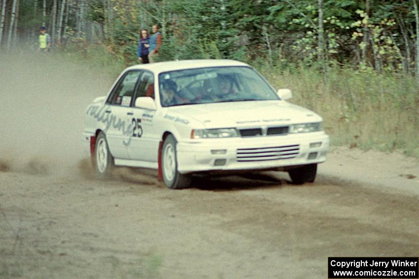 Bill Driegert / Hishin Shim Mitsubishi Galant VR-4 near the start of Menge Creek I.