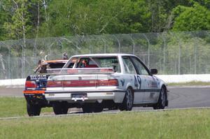 Tubby Butterman BMW 325 and Slugworks Honda Civic