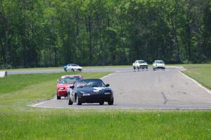 Team Party Cat Mazda Miata and Trump Chump Honda Prelude