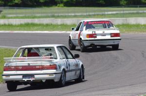 The Most Interesting Chumps In The World BMW 325i and Slugworks Honda Civic