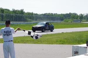 Team HACKcent Hyundai Accent takes the checkered flag