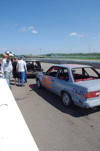 North Loop Motorsports BMW 325 after the race