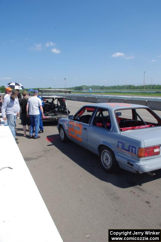 North Loop Motorsports BMW 325 after the race