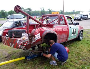 Tow Mater Dodge Dakota was out early