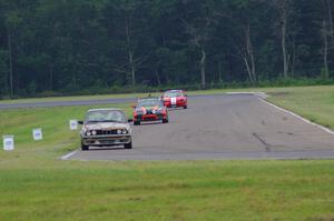 North Loop Motorsports 2 BMW 325, Tubby Butterman BMW 325 and Three Sheets Ford Escort ZX2
