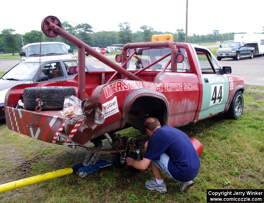 Tow Mater Dodge Dakota was out early