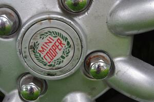 Austin Mini Cooper S wheel detail