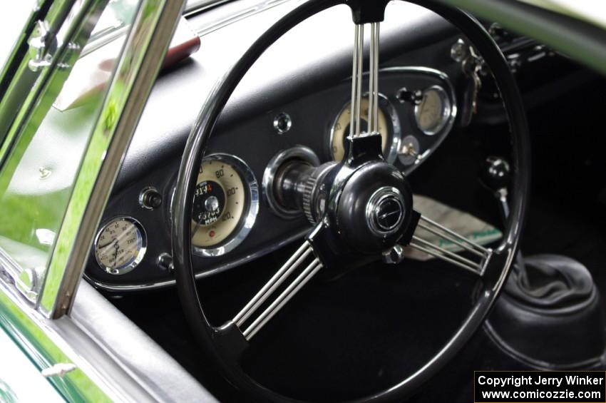 Austin-Healey 3000 cockpit