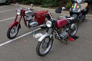 Old Italian motorcycles