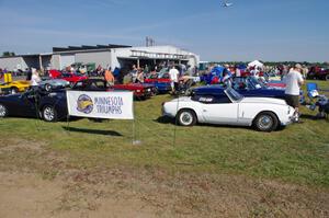 Triumph Club with Triumph Spitfire in the foreground