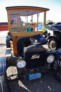 Vintage Ford panel wagon