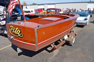 Old wooden boat