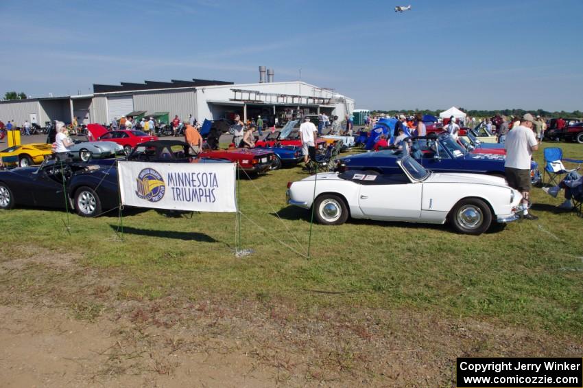 Triumph Club with Triumph Spitfire in the foreground