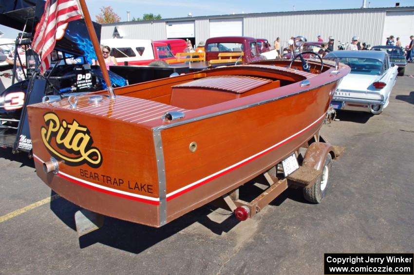 Old wooden boat