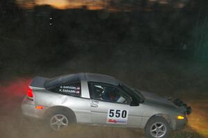 Kyle Sarasin / Stuart Sarasin seen here on SS5 in what would be the last drive in their Mitsubishi Eclipse.