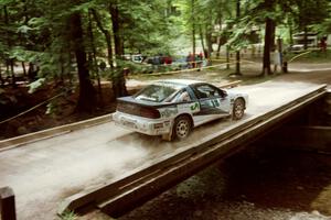 Bryan Pepp / Jerry Stang Eagle Talon on SS2, Asaph Run.