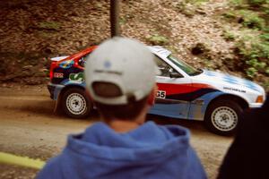 Rick Davis / Ben Greisler BMW 318i on SS2, Asaph Run.