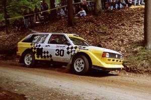 Sakis Hadjiminas / Brian Maxwell VW Fox Kit Car on SS2, Asaph Run.