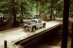 Ken Stewart / Jim Dale Chevy S-10 Pickup on SS2, Asaph Run.