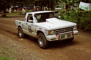 John Daubenmier / Stan Rosen Chevy S-10 on SS2, Asaph Run.