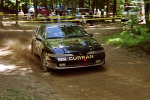 Michael Curran / Joe McGirl Eagle Talon on SS2, Asaph Run.