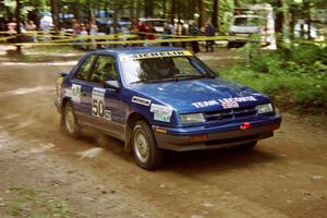 Kendall Russell / Lynn Dillon Dodge Shadow on SS2, Asaph Run.